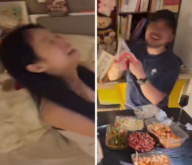 朋友的笑